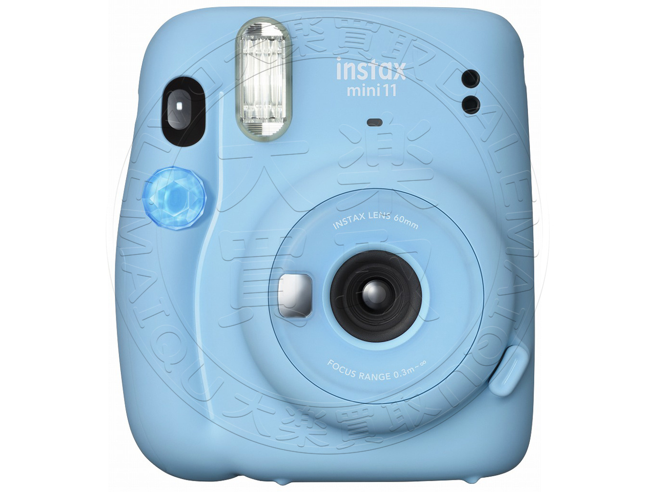 インスタントカメラ instax mini 11 チェキ [スカイブルー]