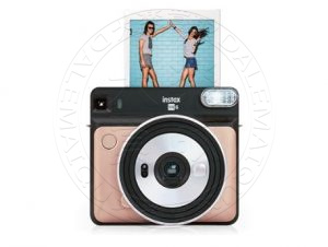 インスタントカメラ instax SQUARE SQ 6 チェキスクエア [ブラッシュゴールド]