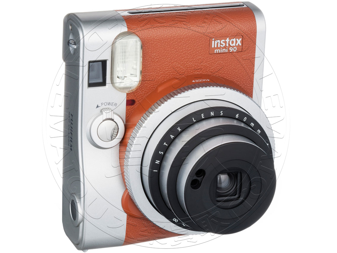 インスタントカメラ instax mini 90 チェキ ネオクラシック [ブラウン]